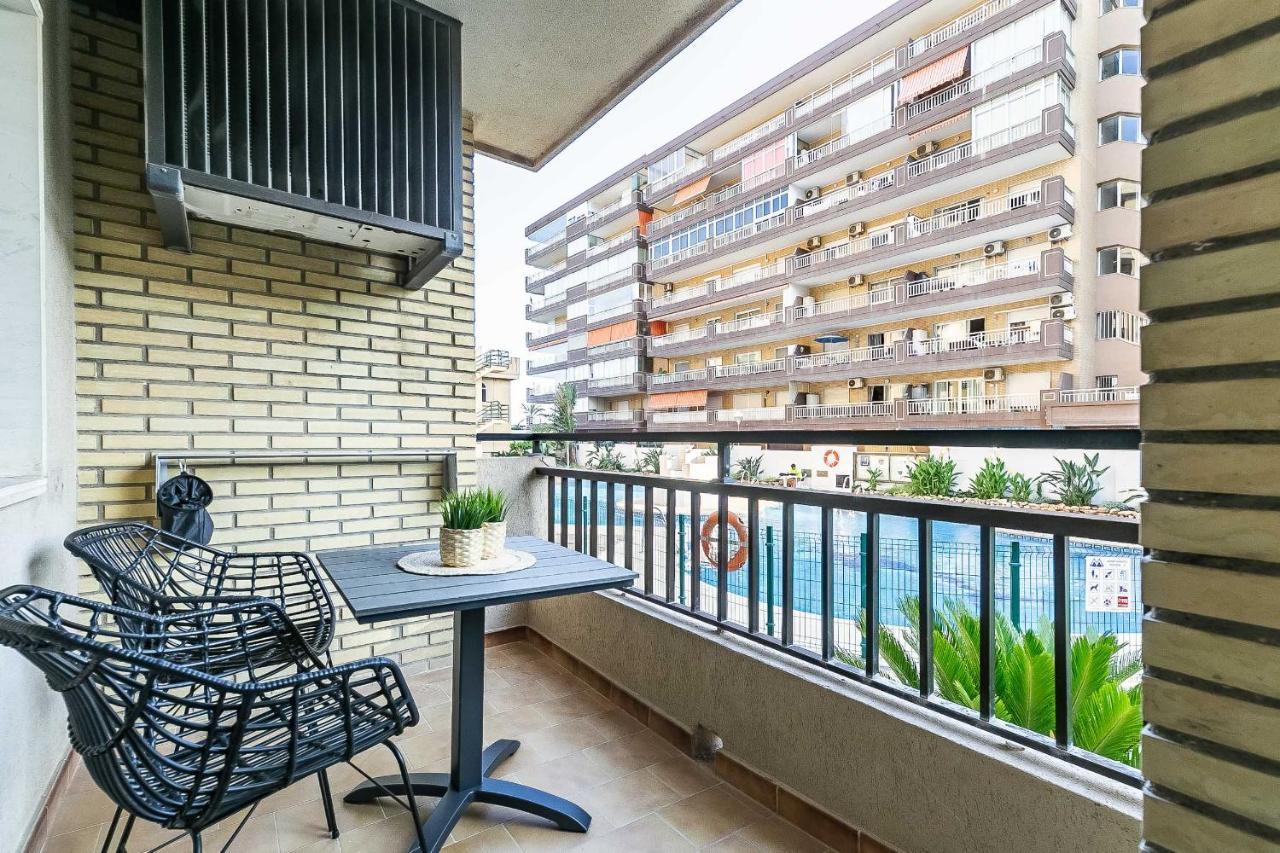 76-Lovely Beach Front Apartment In フエンヒロラ エクステリア 写真