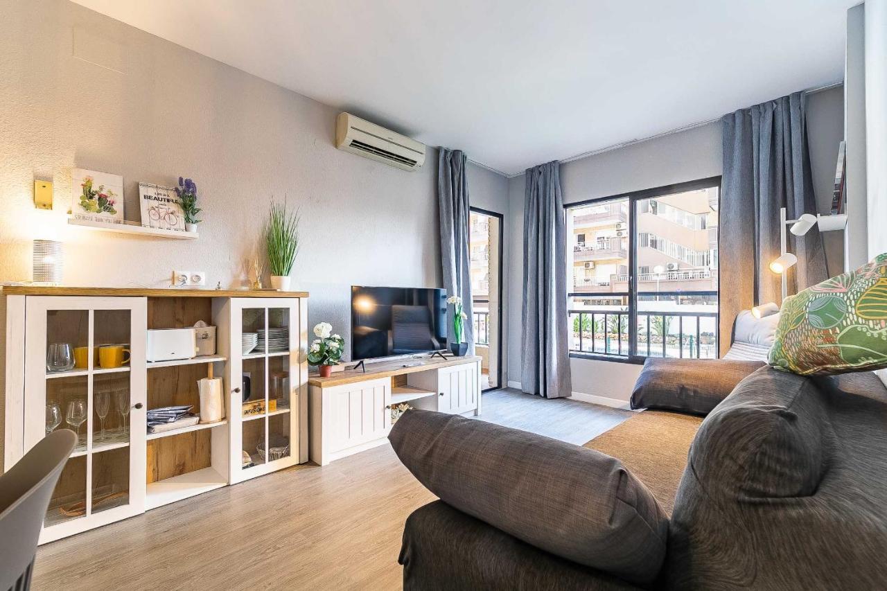 76-Lovely Beach Front Apartment In フエンヒロラ エクステリア 写真